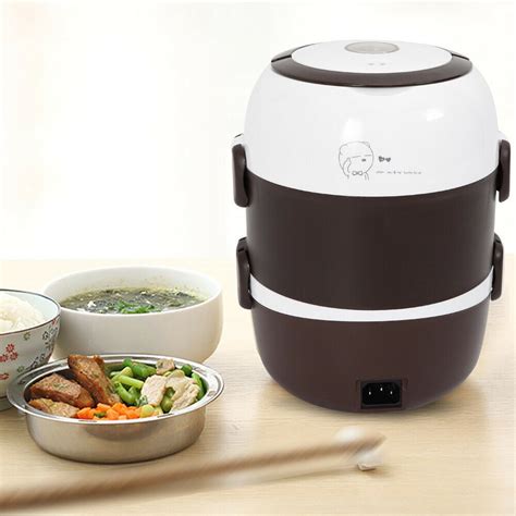 electric lunch box cook porridge|Cooking healthy lunch in office with electic lunch box.